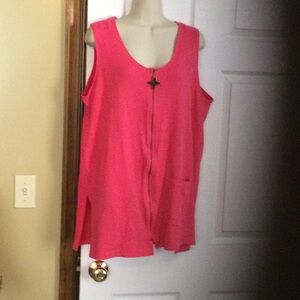 Pink Swim Coverup with Elegant Design